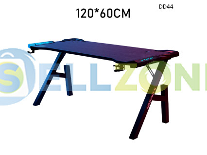 Γραφείο παιχνιδιών σε σχήμα Ζ με φώτα 120*60εκ. - DD44